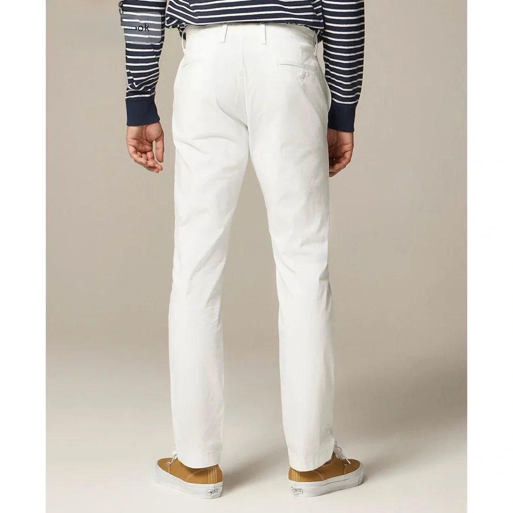 J. Crew 770™ Straight-fit Stretch Chino Pant White